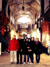 Esfahan - con Mike, Soulmaz e Marzje