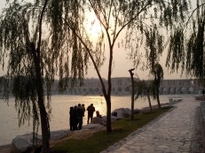 Esfahan - Il fiume Zayandeh